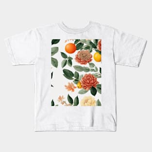 Chromatic Botanic Abstraction #51 Kids T-Shirt